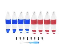 Yurefax 4/8 Pezzi 4726 PropellerDrone Eliche Leggere Lama di Ricambio Ventole alari Parti di Ricambio Accessorio, for DJI, for Mavic, for Mini, 2 Elica per droni(Red Blue)