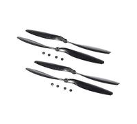 Yurefax 4 Paia 1245 12X4.5 12 Pollici Elica in Fibra di Carbonio CW/CCW Prop Bades, for DJI, Accessori for droni RC Helicopter Quadcopter Part Elica per droni