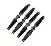 Yurefax 4 Pezzi Elica, for DJI, Spark Drone 4730F Eliche Pieghevoli 4730 Lame Ricambi Accessorio CW CCW Ala a sgancio rapido Elica per droni(Gold Stripe)