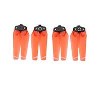 Yurefax 4 Pezzi Elica, for DJI, Spark, for Mini, Drone 4730F 4730 Eliche Pieghevoli a sgancio rapido Lame Pieghevoli Trasparenti Multicolore Elica per droni(Rot)