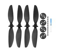 Yurefax 4 Pezzi Eliche a sgancio rapido Eliche Lama di Ricambio Ventola alare Pieghevole Accessori for droni di Ricambio, for DJI, for Mini, 2, for Mavic, for Mini, Elica per droni(Schwarz)