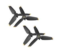 Yurefax 4 Pezzi Eliche for droni 5328S Eliche Lama di Ricambio Ventola alare a sgancio rapido Accessori di Ricambio, for DJI, FPV Combo Elica per droni(Golden)