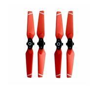 Yurefax 4 Pezzi Eliche for droni a sgancio rapido Eliche Pieghevoli 4730 Lame Accessori Ricambi Vite alare Blu Rosso Bianco, for DJI, Spark Elica per droni(Rot)
