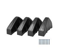 Yurefax 4 pezzi spoiler posteriore universale for auto diffusore del corpo spoiler for paraurti posteriore automatico accessori for auto