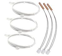 Yurefax 5Aplusreprap, per termistore per Ender 3 100K, per sensore di temperatura stampante 3D Ntc X 15 mm V6/V6/Vulcano Sonda termistore per stampante 3D