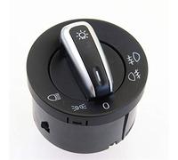 Yurefax 5ND 941 431 A Interruttore di controllo luci fari cromato, for VW, for Caddy, for, for Touran, for Golf MK6, for Jetta, for Passat, for B6 5ND941431A Interruttore alzacristalli auto