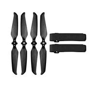Yurefax 7238 Eliche in Fibra di Carbonio a Basso Rumore, for DJI, for Mavic Air 2 Accessori for droni 2 Pezzi Supporto for Nastro Lama elica Motore Cinghia Fissa Elica per droni(2 Pairs Set)