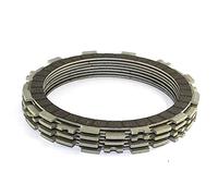 Yurefax 7PCS Motore Cilindro Frizione Piatti Parti KX125 1997 1998 1999 2000 2001 2002 2003 2004 2005 Pastiglie freno per motociclette