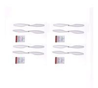 Yurefax 8 Pezzi 1045 10x45 Elica Elica CW CCW Lama, for DJI, F450 F550 RC Fai da Te Parti di droni con Telecamera A2212 KV1000 Motore Ben bilanciato Elica per droni(White)