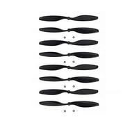 Yurefax 8 Pezzi 10x4.5 1045 elica in Fibra di Carbonio multicopter F450 F550 Drone RC Pezzi di Ricambio eliche CW CCW Pale di Ricambio ventole alari Elica per droni