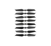 Yurefax 8 Pezzi 8743f elica a Basso Rumore, for DJI, for Mavic 2 PRO Zoom Drone 8743 Lama Pieghevole a sgancio rapido Parti Accessori Elica per droni(Silver)