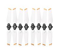 Yurefax 8 Pezzi PropellerDrone 4730 Lame Pieghevoli a sgancio rapido 4730F Eliche di Ricambio Parti di Ricambio Vite for Accessori alari, for DJI, Spark Elica per droni(White)