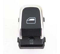Yurefax 8KD 959 855 Pulsante interruttore ascensore in vetro cromato a 4 pin for passeggeri adatto for C7 A7 RS6 RS7 RSQ3 A8 S8 A6 S6 A6 Allroad A 4GD 959 855 Interruttore alzacristalli auto