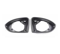 Yurefax ABS Auto Ala Laterale Sinistra Destra Specchietto retrovisore Base Custodia Trim Telaio di Copertura, for VW, for Golf, 7 MK7 7.5 GTD R GTI R-line Cornice specchietto retrovisore laterale(Left