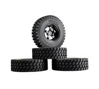 Yurefax ABS Wheel 1.9 Pollici Gomma 98mm Pneumatici, for HSP, 1/10 1:10 Climbing Car RC 6030-T133 Pneumatico per Auto RC(6030H-T133)