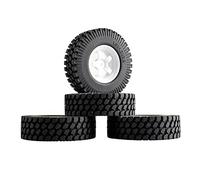 Yurefax ABS Wheel 1.9 Pollici Gomma 98mm Pneumatici, for HSP, 1/10 1:10 Climbing Car RC 6030-T133 Pneumatico per Auto RC(6030G-T133)