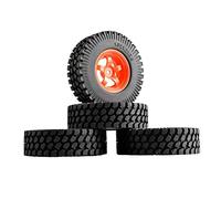 Yurefax ABS Wheel 1.9 Pollici Gomma 98mm Pneumatici, for HSP, 1/10 1:10 Climbing Car RC 6030-T133 Pneumatico per Auto RC(6030R-T133)
