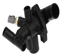 Yurefax Alloggiamento termostato 1731782, Ford, Transit MK7 2011 Nero 1 pz. Alloggiamento del termostato del liquido di raffreddamento del motore