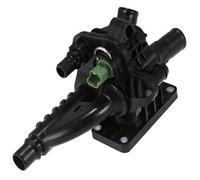 Yurefax Alloggiamento termostato 9684588980, for Peugeot, 207 208 Nero 1 Pz Alloggiamento del termostato del liquido di raffreddamento del motore