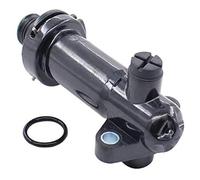 Yurefax Alloggiamento termostato liquido di raffreddamento motore con guarnizione, for BMW, Serie 1 3 5 7 X3 X5 X6 E46 E60 E61 E65 E66 E67 E70 E71 E72 E81 E83 E88 E90 E91 E92 Alloggiamento del termost