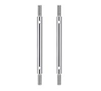Yurefax Asta di Collegamento in Acciaio Inossidabile Accessori di rimontaggio TRX4 Lunghezza 70 mm 1/10, for Traxxas, for Auto cingolata TRX-4 RC Collegamento del Braccio di Sospensione(2PCS)