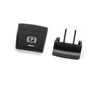 Yurefax Attuatore di parcheggio, for 5 7, for X3, for X4 Serie F, for F01 F02 F10 F12 F15 F16 F25 F26 Freno a Mano P Pulsante Interruttore Coperchio Auto H Caps(Black Model A)