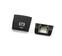 Yurefax Attuatore di parcheggio, for 5 7, for X3, for X4 Serie F, for F01 F02 F10 F12 F15 F16 F25 F26 Freno a Mano P Pulsante Interruttore Coperchio Auto H Caps(Black Model B)