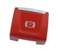 Yurefax Attuatore di parcheggio Pulsante Interruttore Freno di stazionamento elettronico, for X1, for F48, for F49, for X2, for F39 Serie 2, for F45, for F46 61316822523(Rot)