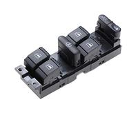Yurefax Auto Alzacristalli interruttore di comando Pulsante di alimentazione Finestra Maestro dell'interruttore forma for Skoda Fabia Octavia Superb misura for il golf di VW Jetta Passat 1J4959857A 1J