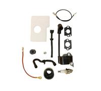 Yurefax Bobina di accensione Candela Carburatore Aspirazione Tubo Flessibile for Olio combustibile Parti for Motosega, for STIHL, 017 018 MS170 MS180 MS 170 180 Bobina di accensione