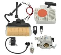 Yurefax Bobina di accensione Candela Filtro dell'Aria Kit carburatore Circuito dell'olio Avviamento a Strappo Bobina di accensione