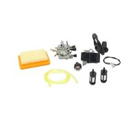 Yurefax Bobina di accensione Carburatore Carb Kit Filtro Aria Trimmer Decespugliatore Pezzi Ricambio, for STIHL, FS120 FS200 FS250 FS250R FS300 FS350 Bobina di accensione