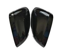 Yurefax Calotte specchietti laterali neri, for Audi, A4 A5 B9 2017 2018 2019 S4 S5 RS5, for ALLROAD, Quattro Sostituisci coperture (nero perla lucido) Copri specchietti retrovisori(No blind spot hole)