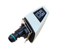 Yurefax Car Styling Faro Anteriore Testa Della Lampada Lavavetri Tergicristallo Ugello di Spruzzo Jet, for BMW, X3 E83 2004 2005 2006 51133411429 51133411430 Ugello lavafari(Right Side)