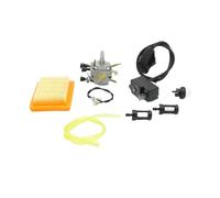 Yurefax Carburatore Bobina di Accensione Filtro Aria Carburante Kit Tubo Flessibile Decespugliatore Trimmer Pezzi Ricambio, for STIHL, FS120 FS200 FS250 FS300 Bobina di accensione