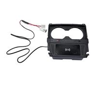 Yurefax Caricabatterie wireless for auto QI, for Mazda, 3 Axela 2019-2021 Supporto for telefono a ricarica rapida Piastra di ricarica Modifica interna Caricabatteria per auto