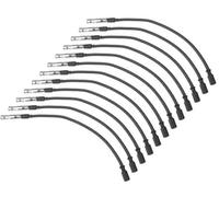 Yurefax Cavi bobina candela auto cablaggio bobina accensione cavo 12mm, for Mercedes-Benz, W202 W210 C43 n.1121500218/1121500118/1121500318 confezione da 12 Cavo di accensione