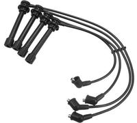 Yurefax Cavi bobina candela auto Cablaggio bobina accensione Cavo 6,5 mm, for NISSAN, Frontier Xterra 2002-2004 L4 2.4L No.224409Z060 Confezione da 4 Cavo di accensione