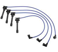 Yurefax Cavi bobina candela auto cablaggio bobina accensione cavo 7 mm, for Civic, CRX 1988-1991 1.5L 1.6L n. 32722PM6B00/32722PM1B01 confezione da 4 Cavo di accensione