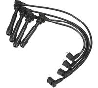 Yurefax Cavi bobina candela auto cablaggio bobina accensione cavo 7 mm, for Seat, for Beetle, for Golf, 1.6L 2.0L n. 06A905430AJ/06A905430AP/06A905430AQ confezione da 4 Cavo di accensione