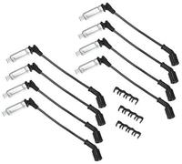 Yurefax Cavi bobina candela auto cablaggio bobina accensione cavo 7mm, for Chevrolet Silverado Express Tahoe n.12633447/19301299 confezione da 8 Cavo di accensione