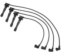Yurefax Cavi bobina candela auto Cavo cablaggio bobina accensione 7mm, for CR-V 1997-2001 L4 2.0L, for Acura, Integra 1990-2001 No.32700PHK003 Confezione da 4 Cavo di accensione