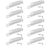 Yurefax Cavo di Protezione Supporto parafango Posteriore for Scooter da 10 Pezzi, for Xiaomi, Parti di Ricambio M365/Pro da 8,5 Pollici, 10 Pollici, Accessori Parafango per Skateboard(10pc)