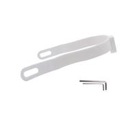 Yurefax Cavo di Protezione Supporto parafango Posteriore for Scooter, for Xiaomi, Parti di Ricambio M365 Accessori da 8,5 Pollici 10 Pollici con Strumenti Parafango per Skateboard(White)