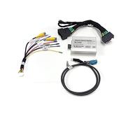 Yurefax Con adattatore interfaccia telecamera di backup MMI display telecamera posteriore anteriore migliora decoder, for, A1 Q3 A4L A5 Q5 A6 A7 Q7 A8L Telecamera anteriore per auto(Front camera)