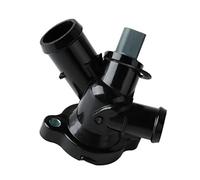 Yurefax Coperchio alloggiamento termostato, alloggiamento termostato 07K121133E Flangia tubo refrigerante Accessori auto Sostituzione, for A6 Alloggiamento del termostato del liquido di raffreddamento