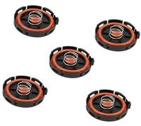 Yurefax Coperchio valvola motore, for, E60 E81 E82 E83 E84 E85, 1/5/10 pezzi PCV 11128645888/11127553171/11127555212 Coperchio valvola PCV(BLACK 5 Pcs)
