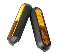 Yurefax Copertura catarifrangente, for Ninebot, F40D F40E KickScooter Scooter elettrico Ruota posteriore Sinistra Destra Guscio riflettente Riflettore della copertura della ruota laterale