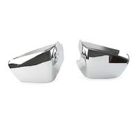 Yurefax Copertura laterale for moto in ABS, coppia di pannelli laterali for moto Copri batteria Chrome Shadow Aero VT400 2004-2011 / VT750 2004-2013 Coperture della carenatura laterale della batteria