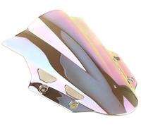 Yurefax Deflettori per parabrezza per moto, per Gsxr 250 2017-2020 Plastica ABS GSX250R per moto Protezione per schermo a doppia bolla Parabrezza per moto(BLACK Iridium)